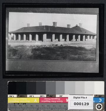 Exterior view of ranch house at Cal-Mex Ranch