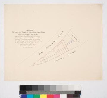 Map of Lots 1-7 in the Junction Block