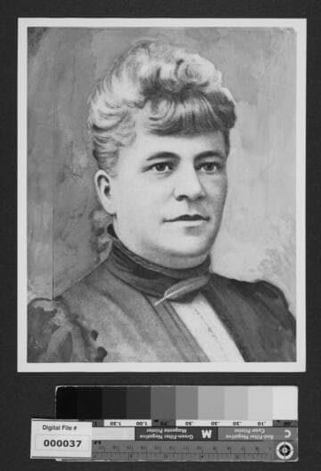 Portrait painting of Eliza A. Otis