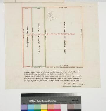 Wilhelm, Christina : partition of Estate of