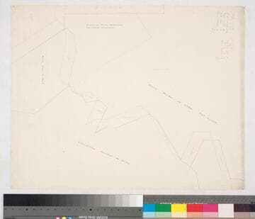 Rancho el Rincón: boundary between Yorba de Cota and Serrano de Yorba parcels