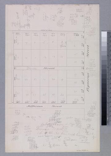 Dana Tract - subdivision map