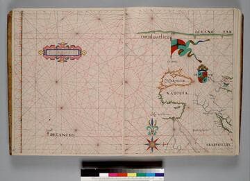 Portolan atlas, Portuguese : [cartographic material] : [manuscript]