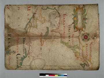 Portolan chart, English : [cartographic material] : [manuscript]