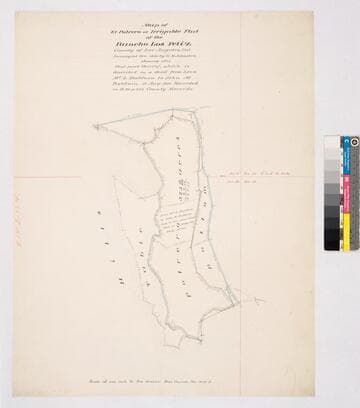 El Potrero or Irrigable Flat of the Rancho Los Feliz