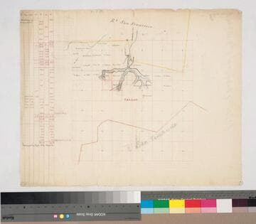 Rancho San Francisco: parcels beyond southern boundary in sec. 4-11, 14-17, T.3N. R.16W. S.B.M