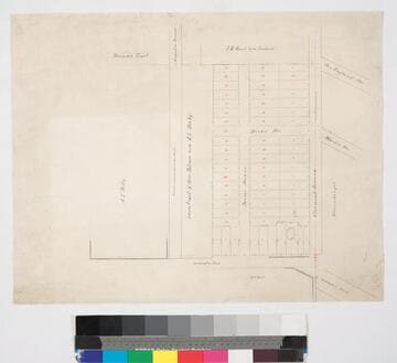 Los Angeles : copy of map of Subdivision of the Magnolia Tract