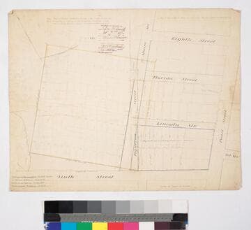 Map of 9th. St. Cemetery