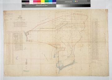 Map of Rancho San Pedro