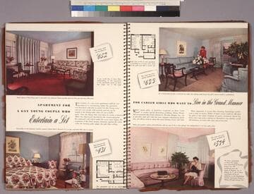 Tear sheet presentation album #2, circa 1945