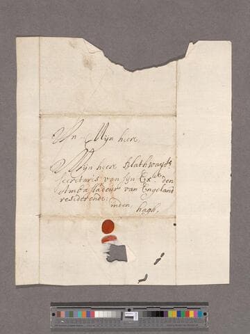 [-----]. Letter to William Blathwayt