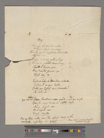 "When you bid me love another" : poem