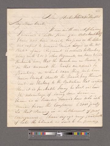 Black, Thomas (b) to "My Dear Uncle"