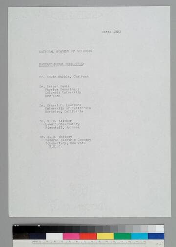 List of Barnard Medal Committee members