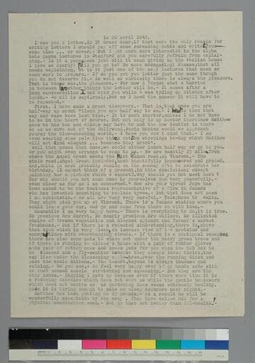 Maria Huxley writes to GBH