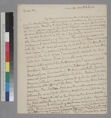 Thomas Mann Randolph Sr. letter to Thomas Jefferson