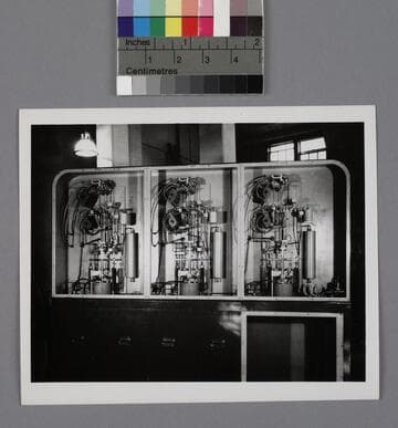 Measuring instruments at the U.S. Ballistic Laboratory, Aberdeen Proving Ground