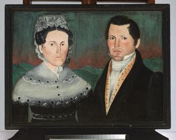 Portrait of Samuel and Eunice Judkins, Ulster County, New York