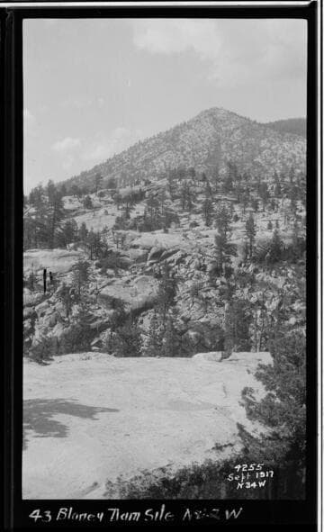 Big Creek Scenery - Sohier's investigation of future developments of Big Creek Project