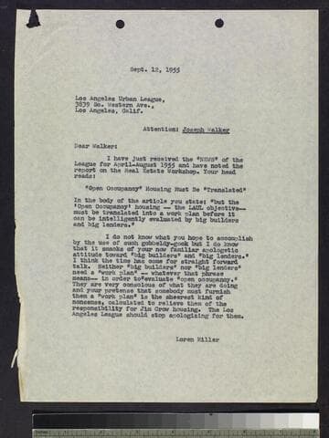 Letter and newsletter