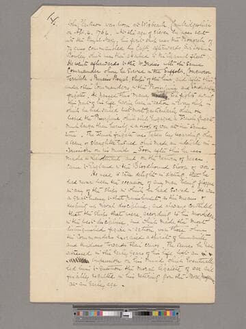 [Biographical notes on John Clarkson and the Clarkson family]