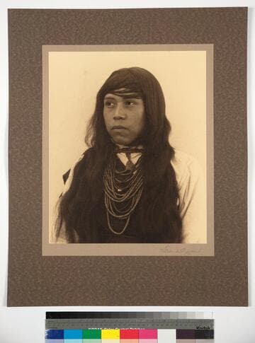 "Quin Chawa" (Flowing Hair), Isleta, New Mexico