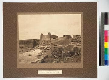 Acoma, New Mexico. Mission Church built in 1700