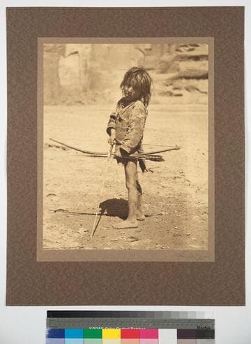 The Chief's Son -- Navajo child -- Canyon Del Muerto, Arizona