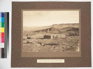 An Indian trading station on the Painted Desert, Arizona
