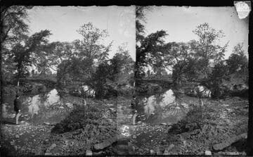 Okmulgee Creek, Indian Territory, in summer