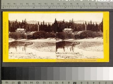 111. Castle Peak and Yuba River, from Summit Valley