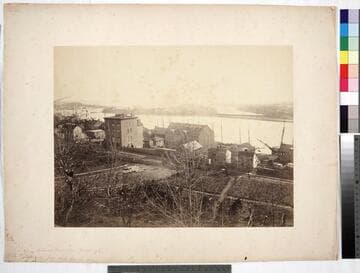 View of Potomac from W. H. Whiton's house; Potomac River above Washington