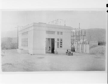 The City of Los Angeles San Francisquito #1 Hydro Plant near Newhall