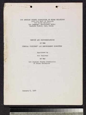 Report of the Law Enforcement Committee