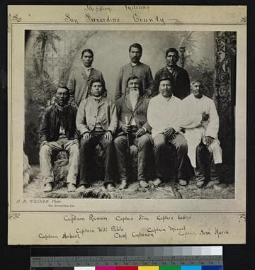 Mission Indians, San Bernardino County