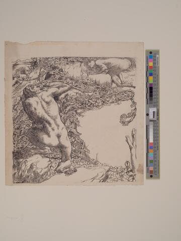 Satyr Looking at a Nymph