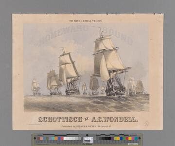 Homeward bound schottisch / by A. C. Wondell