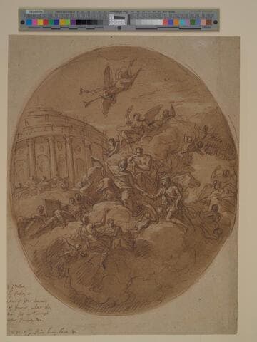 Blenheim, Design for the Ceiling of the Hall