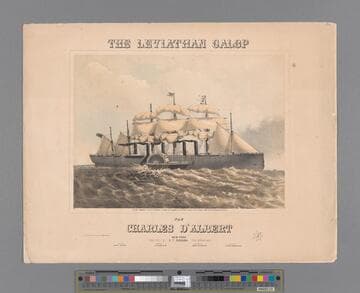 The Leviathan galop / par Charles D'Albert