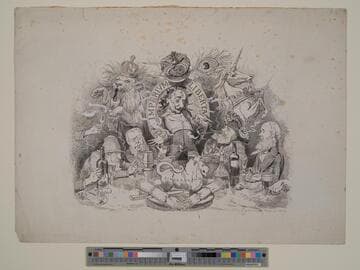 Disraeli and Four Other Men