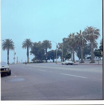 Wilshire Boulevard at Ocean Avenue, Santa Monica