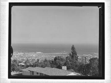 View of San Pedro from Crest Road and Deluna Drive, Palos Verdes Peninsula