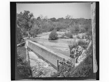 Check dam, Arroyo Seco, Pasadena