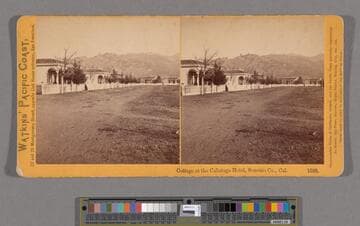 Cottage at the Calistoga Hotel, Sonoma Co., Cal