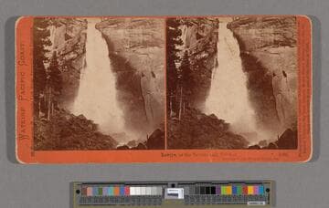 Yowiye, or the Nevada Fall, 700 feet, Yosemite Valley, Mariposa County, Cal