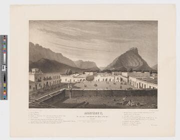 Monterey, as seen from a house-top in the main plaza, (to the west.) October, 1846