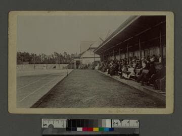 Tennis match, Santa Monica