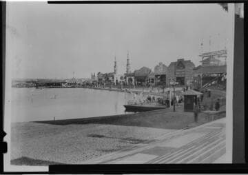 The Midway Plaisance and Venice Lagoon, Venice, California