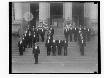 Los Angeles, Semi-Tropic Lodge, I.O.O.F. No. 371 group portrait