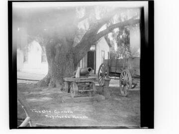 The Old Cannon. Sepulveda Ranch